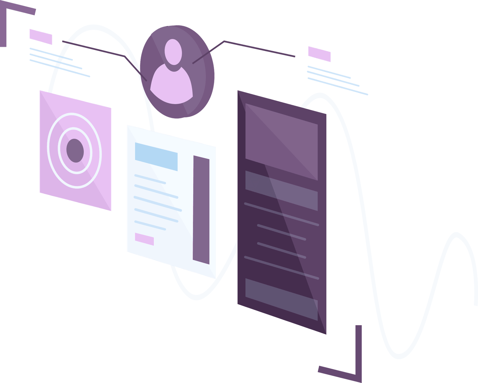 Assessment and roadmap diagram distilling findings into a sequenced direction
